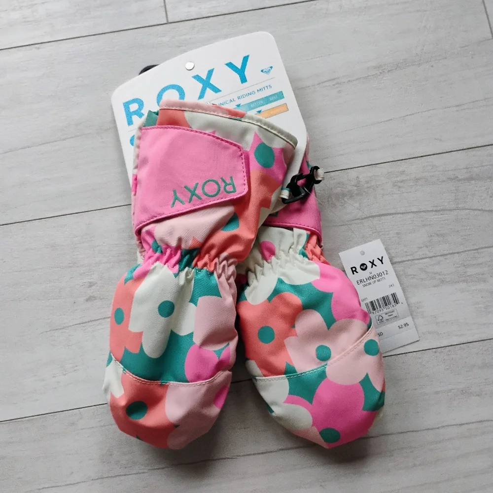 ROXY NEW Snow Up Insulated Mittens